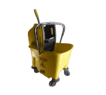 25 Litres Bucket & Wringer Mopping Combo [Yellow]