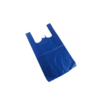 Blue Plastic Carrier Bag Medium