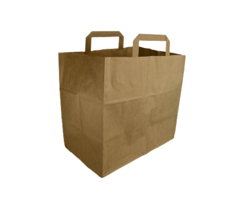 Brown Paper Carrier Bag Extra Wide