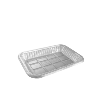 Clear Plastic Rectangular Tray