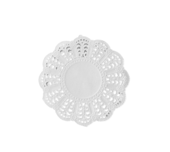 Swantex Paper Round Doily White