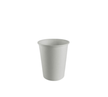 White Single Wall Paper Cup Hot