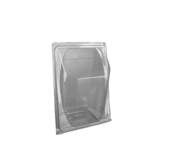 Clear Tortilla Hinged Box