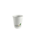 Double Wall Coffee Cup White