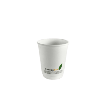 Compostable Coffee Cup Double Wall White