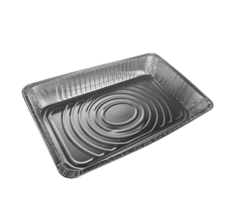 Full Deep Gastronorm Foil Container – Rolled Edge [527x325x96mm]