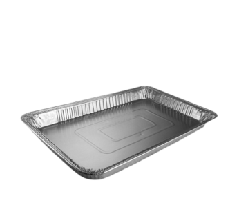 Full Shallow Gastronorm Foil Container – Rolled Edge [38x325x527mm]
