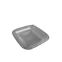 Crudipack Clear Square Salad Bowl Base