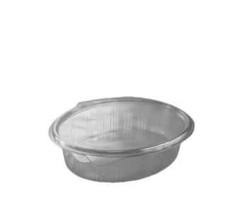 GPI Elipack Oval Hinged Salad Container [750cc]