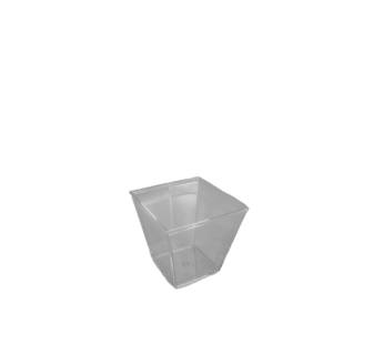 GPI Moulipack Clear hard Disposable Glass