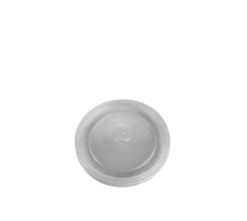 Go-Pak Plastic Lid For White Paper Soup Container