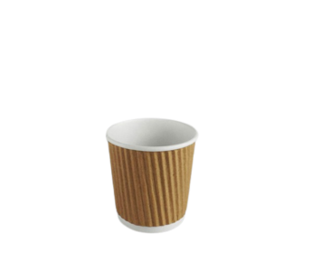 Go-Pak Ripple Kraft Paper Cup Hot