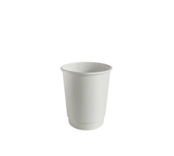 Go-Pak White Paper Cup Hot Double Wall