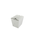 Paper Food Box White