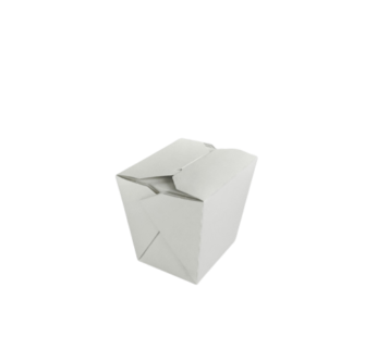 Paper Food Box White