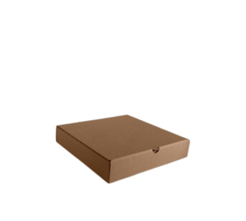 Pizza Box Brown Plain, Square