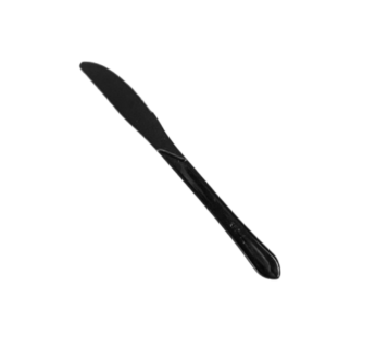 Plastic Black Heavy Duty Knives