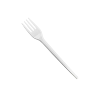 Plastic White Economy Forks