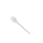 Plastic Coffee Spoon White