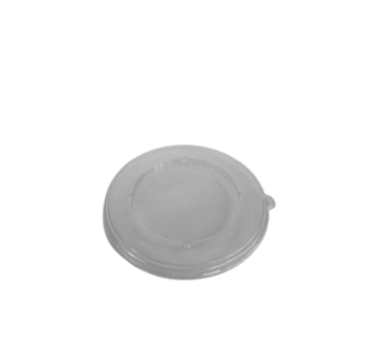 Sabert Flat RPET LID For To Fit Wide Round Pulp Bowls [750ml, 1000ml, 1500ml]