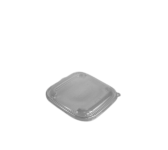 Sabert RPET LID To Fit Wide Square Pulp Bowl [500ml, 750ml, 1000ml]