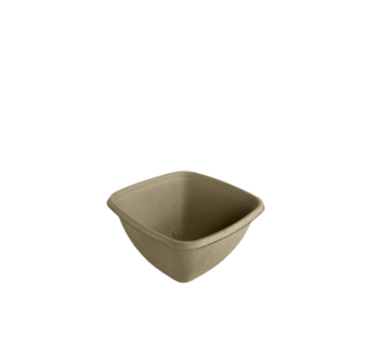 Sabert Small Square Pulp Bowl