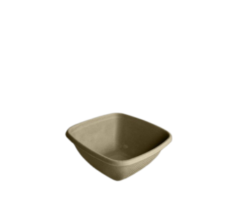 Sabert Small Square Pulp Bowl