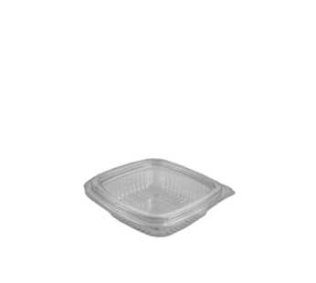 Somoplast Clear Hinged Flat Square Container