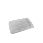 Somoplast Lid For Black Rectangular Microwavable Container