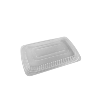 Somoplast Lid For Black Rectangular Microwavable Container