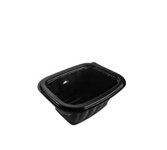 Somoplast Small Black Microwave Container